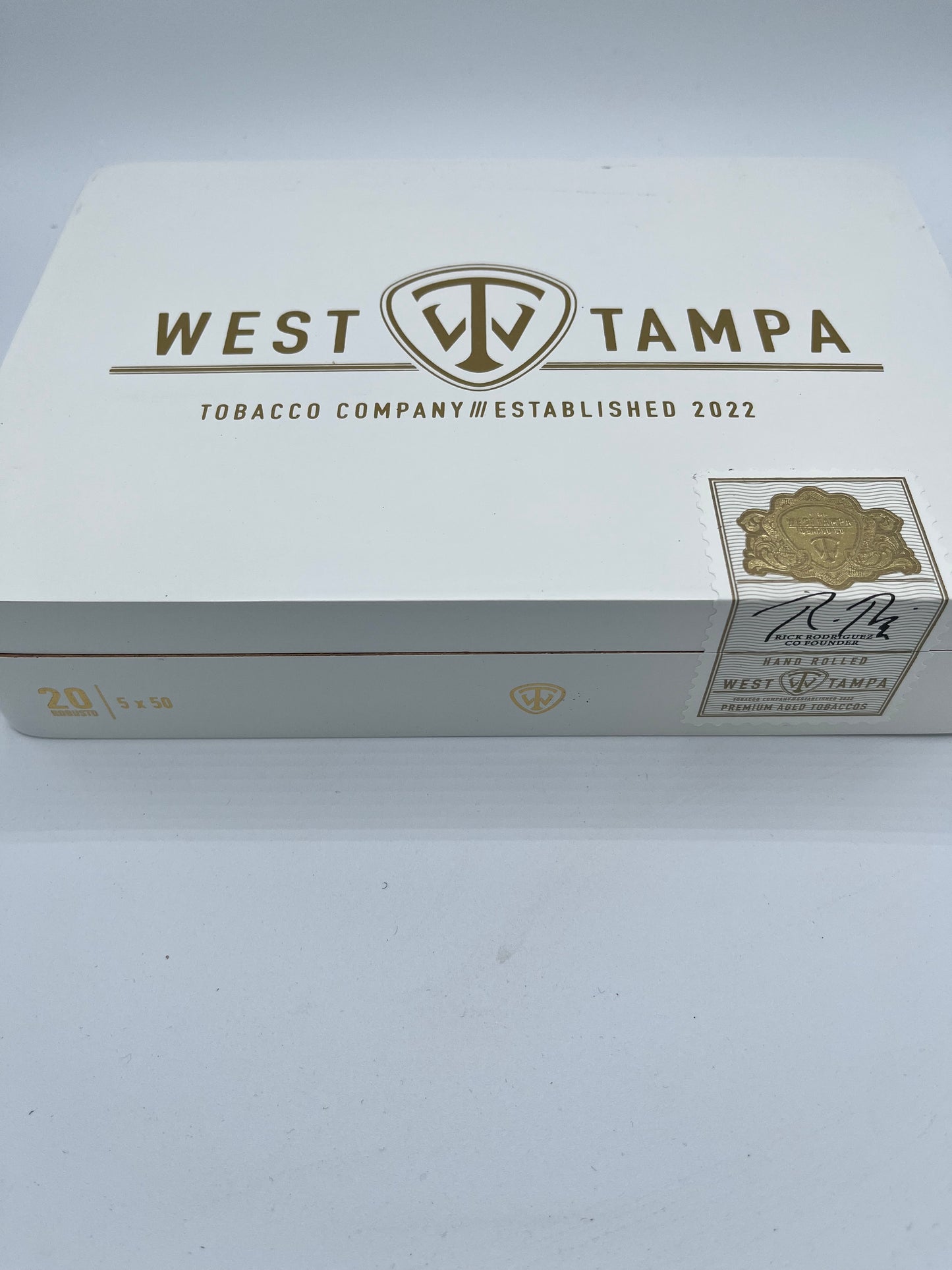 West Tampa Tobacco Company White
