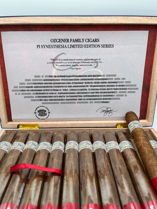 Ozgener Family Cigars PI Synesthesia Red Limited Edition