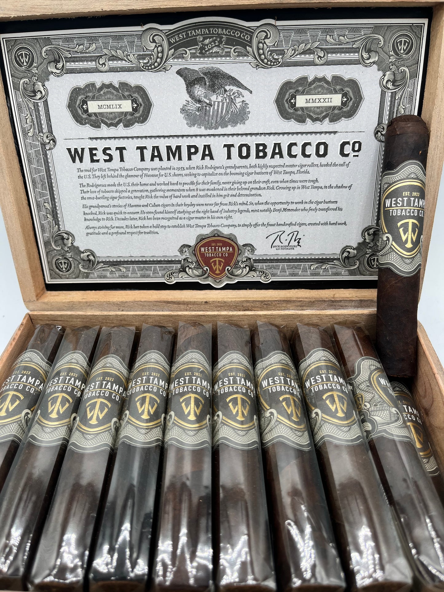 West Tamp Tobacco Company Black