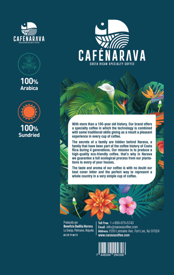 Cafe Narava Costa Rican Medium Roast